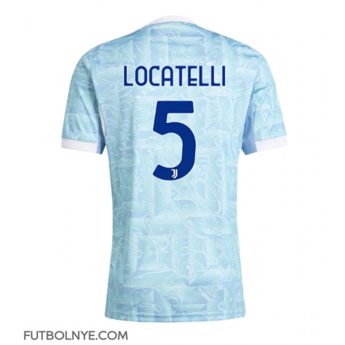 Camiseta Juventus Manuel Locatelli #5 Visitante Equipación 2025-26 manga corta